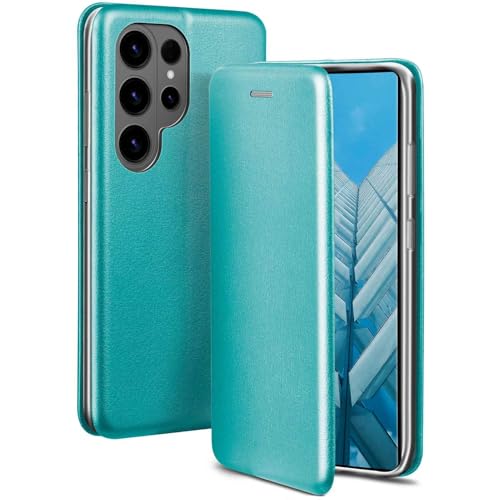 ONEFLOW Business Case für Samsung Galaxy S26 Ultra Handyhülle klappbar mit Standfunktion, Klapphülle Flipcase Cover Dünn, PU Leder Hülle mit Kartenfac