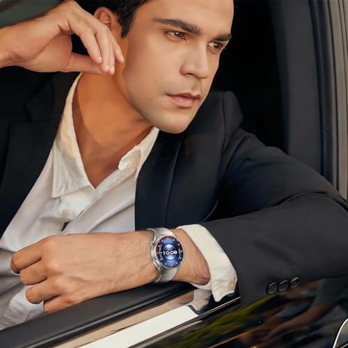 Hatolove Titanium Strap for Huawei Watch GT6 Pro 46 mm, with DLC Coating and Folding Clasp – Lightweight, Anti-scratch, Modular Design for Huawei GT6 Pro 46 mm