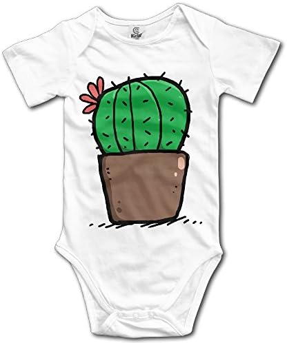 Cactus Cute Art Kids Boys Girls Short Sleeve Baby Onesie Bodysuits