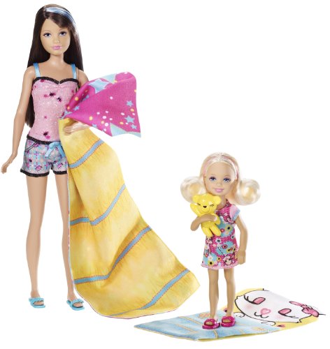 Barbie Sisters Sleep Out Skipper And Chelsea Doll 2-Pack, Baby & Kids Zone