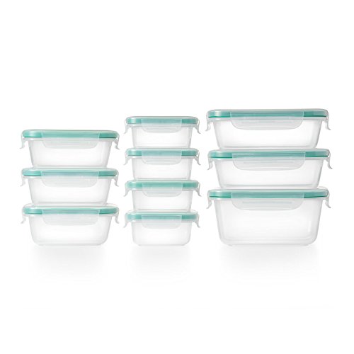 OXO Good Grips 20 Piece Smart Seal Leakproof Food Storage Container Set