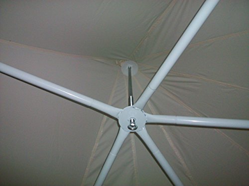 Peaktop 13'x26'/16'x32'/20'x26'/20'x32'/29'x21'/22'x16' Party Wedding Tent Canopy Gazebo Shelter Pavilion Heavy Duty Outdoor Octangle/decagonal Multiple Choices (Beige, 21WX29L)