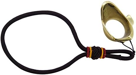 Homelix Handmade Traditional Brass Wrist Archery Thumb Ring