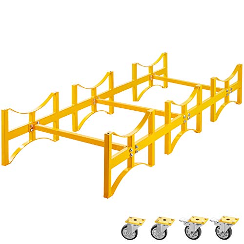 VEVOR Stackable Drum Rack 55 Gallons, Steel Drum Rack 30Inch Depth