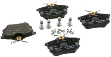 Amazon Com Oes Genuine Brake Pad Set For Select Volvo S40 V40 Models Automotive