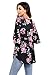 AlvaQ Womens Casual Ruffle Blouses Fashion 2017 Club Work Ladies Juniors Cute Cotton Loose Plus Size Tops Black 2XL
