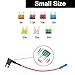 E-KYLIN Car Motor ADD Circuit Blade Style Fuse Adapter Cable Add-A-Circuit Fuse Holder APS ATT LOW PROFILE ATM LP FUSETAP TAP with 7 Fuses Set 5, 7.5, 10, 15, 20, 25, 30 AMPS - Small Size