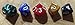Skull Splitter Dice - 5 Sets of 10 D10, Perfect for WOD or Math Dice Games - 10 Sided Polyhedral Dice Sets with Bag