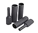 Alex Tech 8pcs 1.5 inch Heat Shrink Tubing 3:1 Shrink Ratio - Black - Dual Wall Adhesive Lined Tube Wrap Electrical Wire Cable