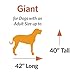 MidWest Homes for Pets QuietTime Giant Dog Bed – Gray Faux Fur Bolster, Ultra-Soft and Machine Washable, Fits 54-Inch Crates and Carriers, for XXL Breed Dogs