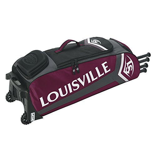 Louisville Slugger EB Series 7 Rig Baseball Equipment Bags, Maroon