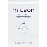 Milbon Smooth No. 4 Weekly Booster - For Fine Hair 4 x 0.3 Fl. Oz. 1 kit