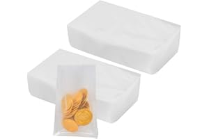 TIMESETL 4 x 6 Inch Full Mesh Vacuum Seal Bags, Food Saver Bags Pre-cut, Sous Vide Storage Packaging Bag BPA Free, Heavy Duty