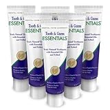 Dental Herb Company - 6 Pack of Fluoride Free - Tooth & Gums Essentials Toothpaste (4 oz. tubes)