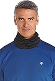 Coolibar UPF 50+ Unisex Sun Gaiter - Sun Protective (Large/X-Large- Black)