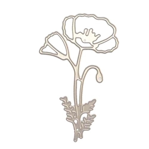 image for Cutting Dies,Hstore Dragonfly Balloon boy and Girl Flowers Paper Card 