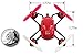 Tenergy Hubsan Q4 H111 Nano Mini 4-Channel RC Quadcopter with 2.4Ghz Radio System - Red