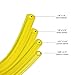 Fuel Line Hose Tube (4 Size x 5ft) I.D x O.D 0.08