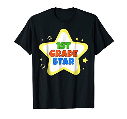 Back To School Shirt 1st Grade Star Backpack Teachers Gift