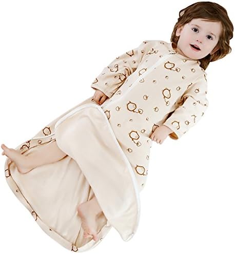 Angelife Early Walker Organic Baby Sleeping Bag Toddler Wearable Blanket Thin For Summer