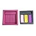 FLY 3PCS Makeup Tools Loose Powder Eye Shadow Design Cake Mold,Pink