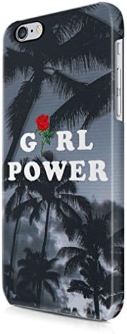 Maceste Red Rose Girl Power Tropical Palms Apple iPhone 6 PLUS/iPhone 6S PLUS SnapOn Hard Plastic Phone Protective Case Cover