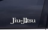 Jiu Jitsu Chess MMA Decal Vinyl Sticker|Cars Trucks Vans Walls Laptop| WHITE |7.5 x 2 in|CCI482