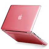 GMYLE 2 in 1 - Pink Clear Crystal See Thru Hard Case Cover for Macbook Pro 13 inch - With Silicone Pink Protective Keyboard Cover (Not Fit for Macbook Pro Retina 13)