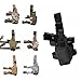 CISNO Tactical Drop Leg Holster, Adjustable Thigh Pistol Gun Holster for Left/Right Handed, Case Bag Pouch for Hunting