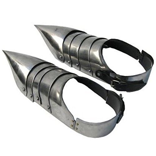 Thor Steel Gothic Armor Shoes - One Pair - Wearable Replica Armor Costume