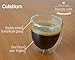Espresso Coffee Cups, Double Wall Thermo Insulated Shot Glasses, Espresso Mugs, Set of 4