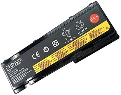 CHINWE New 81+ Replacement Laptop Battery for Lenovo ThinkPad T420i T420s T430s 0A36287 42T4844 42T4845 42T4846 42T4847 45N1036 45N1037 45N1038 45N1039 45N1064 45N1065 45N1143-11.1V 44Wh
