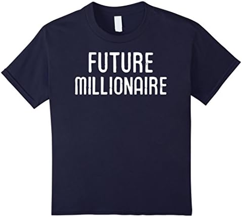 Kids Future Millionaire, CEO Entrepreneur T-Shirt  8 Navy