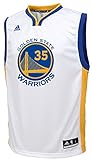 Adidas Kevin Durant Golden State Warriors #35 NBA Youth Replica Home Jersey White