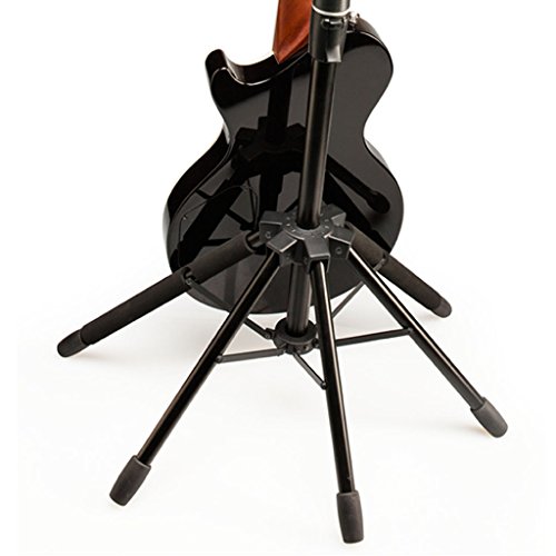 D&A Guitar Gear Starfish+ Active 5-Legged Locking Head Full Size Guitar Stand for Electrics/Acoustics with Necks up to 2-1/8” (SS-0102)