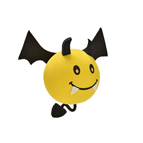 JiaUfmi Automobile Car Antenna Topper Eva Decorative Topper Balls, Devil Yellow - Thumbnail 3