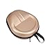 Carrying Headset Headphones Hard Bag Box Cover Case Compatible with Beats Solo3 Beats EP Bose 35 Beats Studio3 Wireless On-Ear Headphone -Extra Space for Phone ,Power Band & Cables (Golden)
