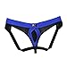 Zacoo Men Stretch Jockstrap Size L Color Blue Black
