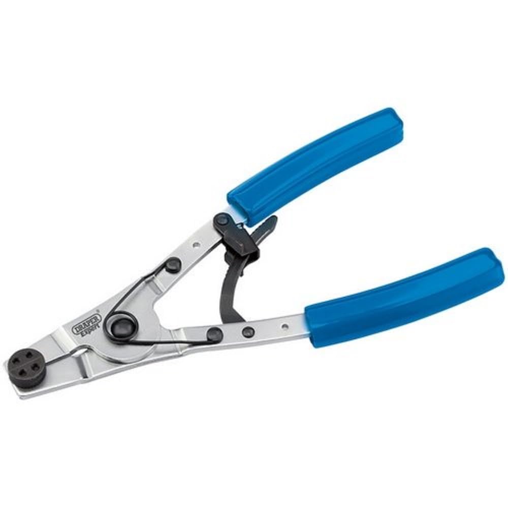 Draper 30838 Expert Motorcycle Brake Piston Plier Professional Tool, 240mm , Blue