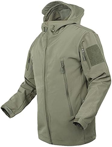 Nicholas Wit Military Tactical Men Lurker Soft Shell Waterproof Windbreaker Jacket Coat ACU 4XL