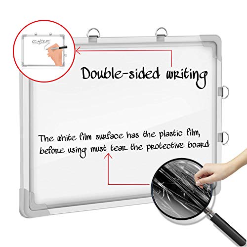 Hanging Dry Erase Board, 16 x 12 Inch Wall Mounted Hanging