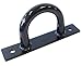 CoreX Battle Rope Anchor Wall Mount, Bodyweight Strap and Resistance Training Mounting Too! (Black). Gym Wall Mount.