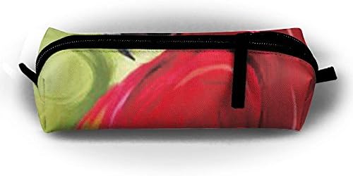 Miran One Painting Parrot Boys Girls Kids Students Pencil Pencil Bag Pen Case Holder Pencil Case Pouch Zipper Closure Cosmetic Makeup Bag