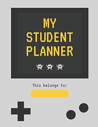 Student Planner: Weekly organizer to build executive functioning skills 8.5 x 11 (Gaming Cover)