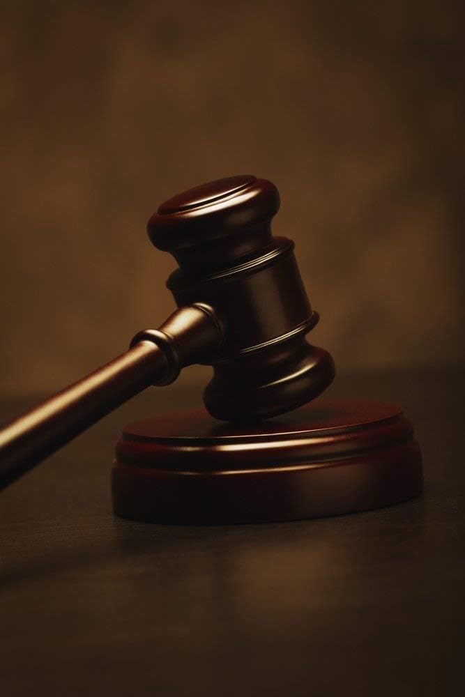 Amazon.com: Retro Metal Wall Decor Art 12x16Inch,Closeup of A Gavel