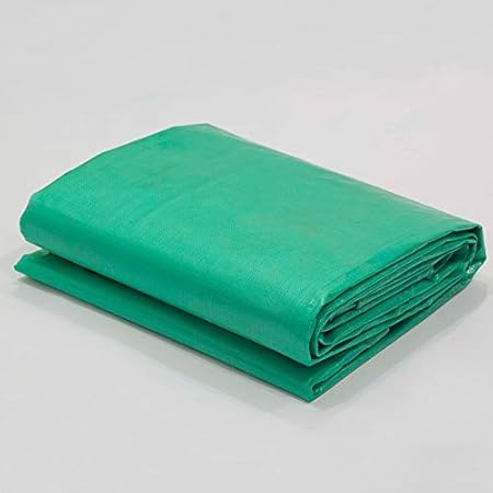 ZQZP Grueso Doble Verde Lona Pl&aacute;stica Impermeable A Prueba De Lluvia Sombrilla Impermeabilizante El&eacute;ctrica Tres Ruedas Toldo Lona Impermeable Pa&ntilde;o Protector Solar Lona 180g M2 Tama&ntilde;o : 4 * 5m