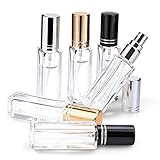 6pcs Refillable Perfume Bottle, 8 ML BPA Free Spray