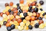50 Pcs Loose Raw Baltic Amber Beads 4-6mm