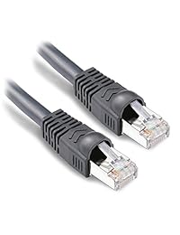 imonta resistentes a los rayos UV al aire última intervensión impermeable Cable de Ethernet Direct Entierro (600 MHz) blindado CAT6, gris