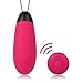 ZEMALIA Doris Vibrators Adult Sex Toys Remote Control Vibrating Silicone Bullet Egg USB Rechargeable Vibe Toy for Female Sex Wand Massager Sexual Wellness Discreet Packaging(Plum Red)